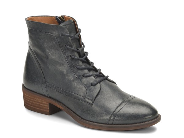 コンフォーティバ レディース シューズ ブーツ・レインブーツ Comfortiva Corida Bootie Blue 青色
