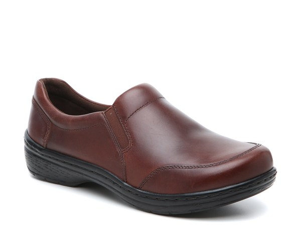 クロッグス メンズ シューズ スリッポン・ローファー Klogs Arbor Slip-On Redwood Brown ブラウン