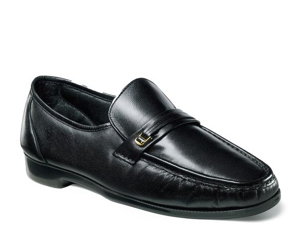 フローシャイム メンズ シューズ スリッポン・ローファー Florsheim Riva Slip-On Black ブラック
