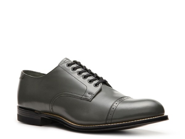 ステイシーアダムス メンズ シューズ オックスフォード キャップ Stacy Adams Madison Cap Toe Oxford Grey グレー