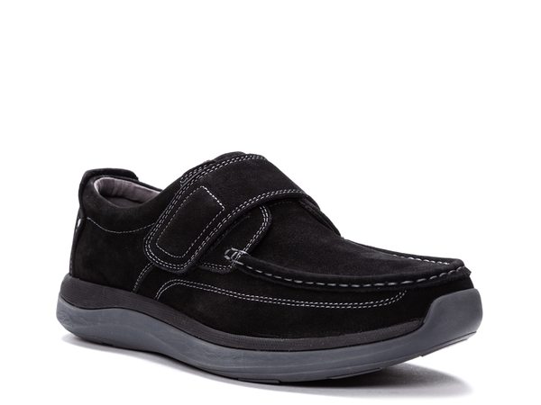 プロペット メンズ シューズ スリッポン・ローファー Propet Porter Loafer Black ブラック｜ReVida 店