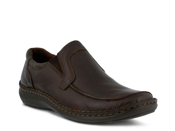 スプリングステップ メンズ シューズ スリッポン・ローファー Spring Step Niccolo Slip-On Dark Brown ブラウン