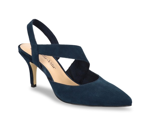 ベラヴィータ レディース シューズ パンプス Bella Vita Arabella Pump Navy ネイビー
