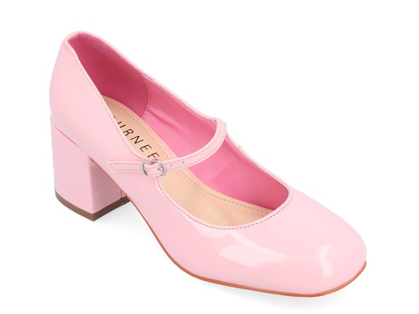 ジュルネ コレクション レディース シューズ パンプス Journee Collection Okenna Mary Jane Pump Pink ピンク|ReVida 店
