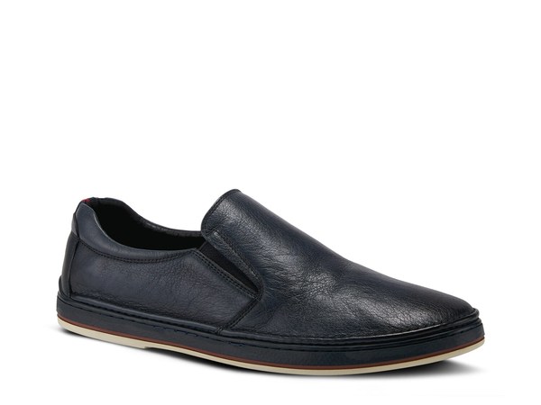 スプリングステップ メンズ シューズ スリッポン・ローファー Spring Step Lugano Slip-On Navy ネイビー