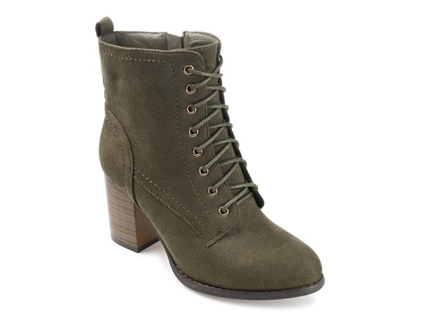 ジュルネ コレクション レディース シューズ ブーツ・レインブーツ Journee Collection Baylor Bootie Dark Green グリーン|ReVida 店
