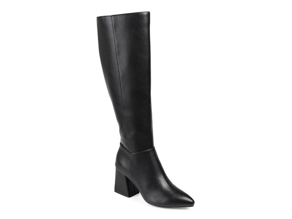 ジュルネ コレクション レディース シューズ ブーツ・レインブーツ Journee Collection Landree Wide Calf Boot Black ブラック