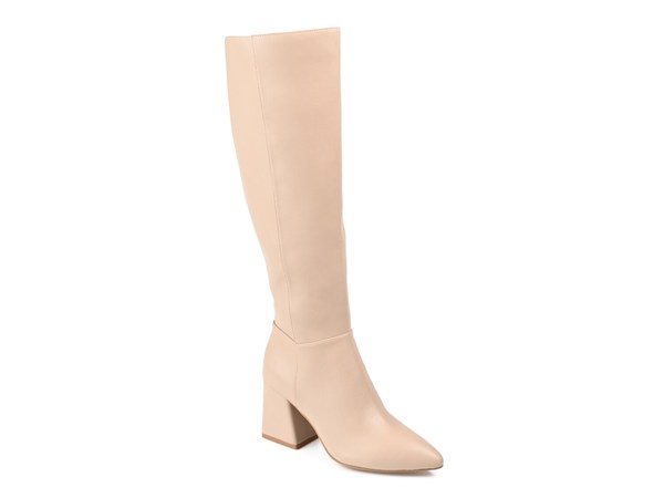 ジュルネ コレクション レディース シューズ ブーツ・レインブーツ Journee Collection Landree Wide Calf Boot Beige ベージュ