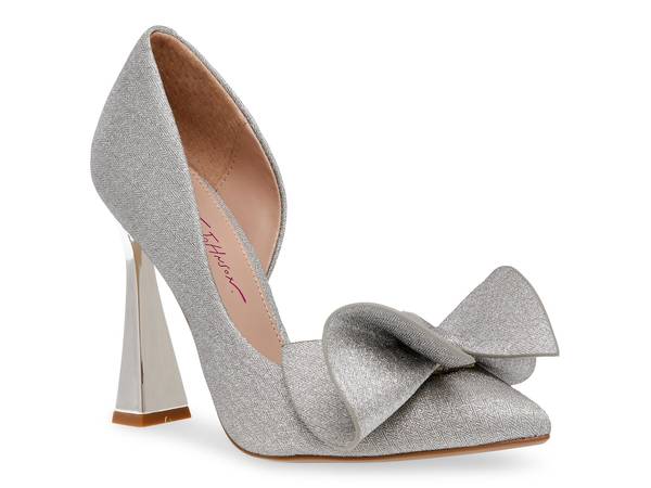 ベッツィジョンソン レディース シューズ パンプス Betsey Johnson Nobble Pump Silver Metallic シルバー