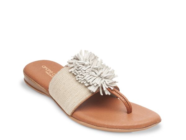 アンドレア アース レディース シューズ サンダル Andre Assous Novalee Sandal Taupe トープ｜ReVida 店
