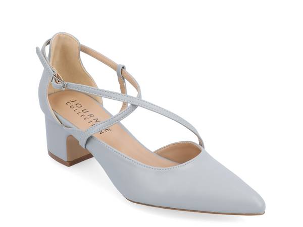 ジュルネ コレクション レディース シューズ パンプス Journee Collection Galvinn Pump Blue ブルー|ReVida 店