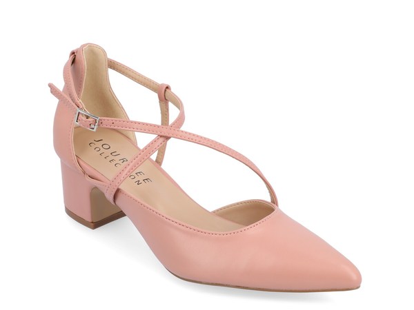 ジュルネ 寄せあわせ レディース シューズ パンプス Journee Collection Galvinn Pump Light Pink さくら色 パンプス-靴-レディース靴