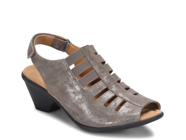 コンフォーティバ レディース シューズ サンダル Comfortiva Faye Sandal Pewter Metallic ピューター