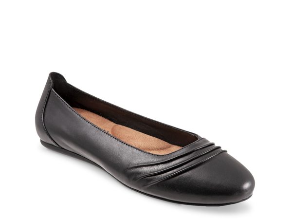 ソフトウォーク レディース シューズ パンプス Softwalk Safi Ballet Flat Black ブラック|ReVida 店