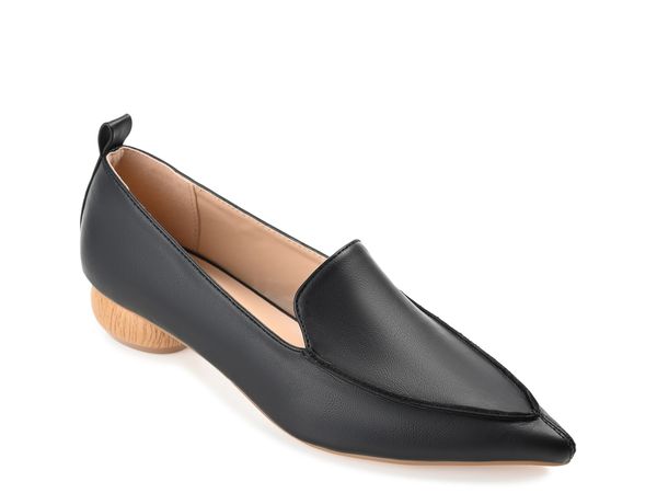 ジュルネ コレクション レディース シューズ スリッポン・ローファー Journee Collection Maggs Loafer Black ブラック