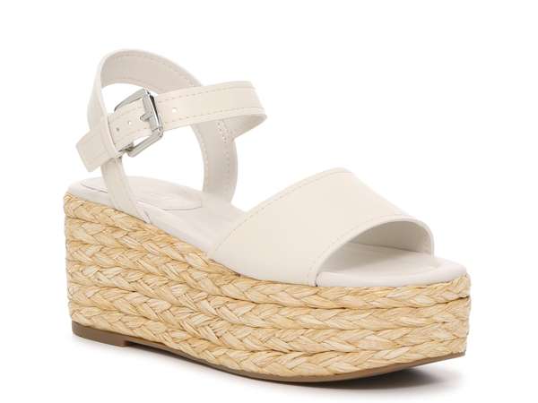 マークフィッシャー レディース シューズ サンダル プラットフォーム Marc Fisher Jellard Espadrille Platform Sandal White ホワイト｜ReVida 店 12,324円