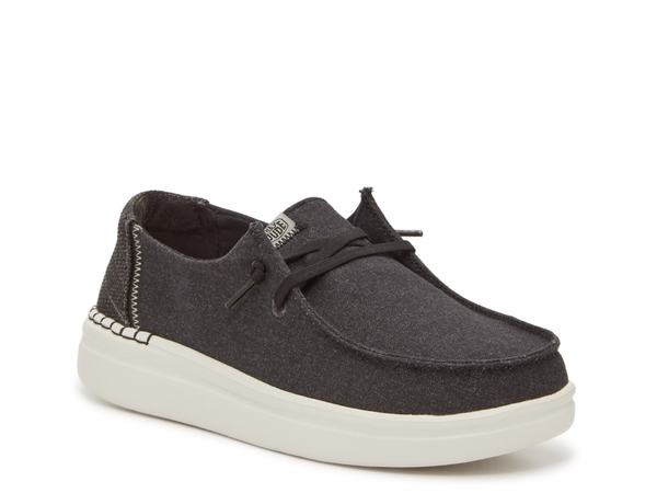 ヘイデュード レディース シューズ スニーカー Hey Dude Wendy Rise Slip-On Sneaker - Women's Dark Charcoal チャコール｜ReVida 店