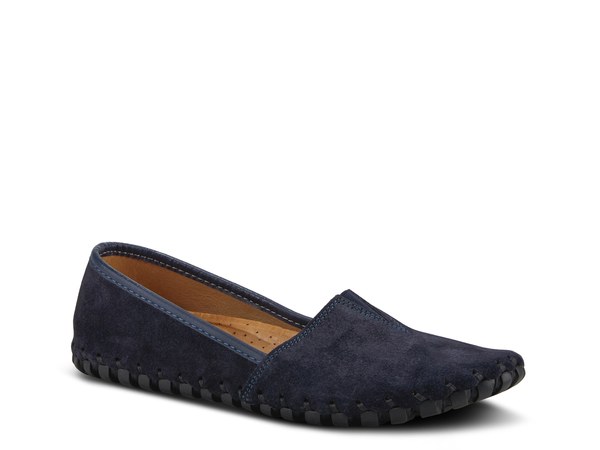 スプリングステップ レディース シューズ スリッポン・ローファー Spring Step Kathaleta Slip-On Navy ネイビー