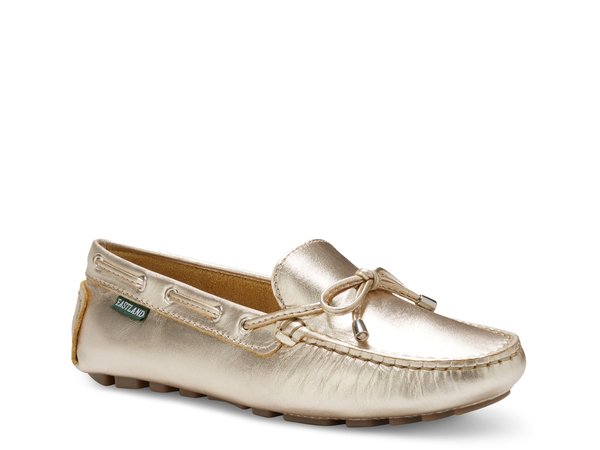 酵母菌地べた レディース シューズ スリッポン・ローファー Eastland Marcella Loafer Gold Metallic ゴールド 靴-ローファー