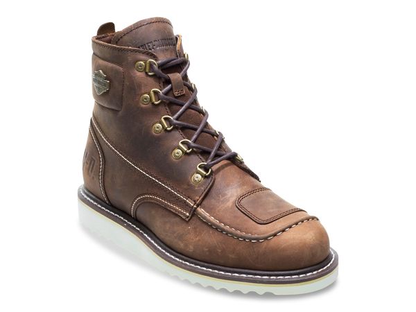 ハーレーダビッドソン メンズ シューズ ブーツ・レインブーツ Harley-Davidson Hagerman Boot Dark Brown ブラウン