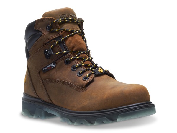 ウルヴァリン メンズ シューズ ブーツ・レインブーツ Wolverine I-90 EPX CarbonMAX Toe Work Boot Dark Brown ブラウン