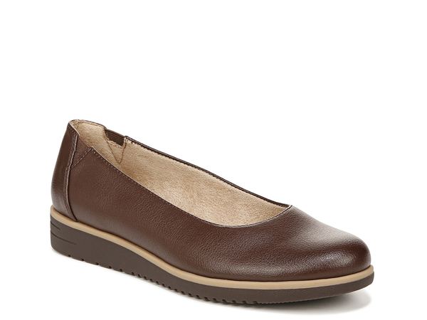ソウルニュトライザー レディース シューズ パンプス SOUL Naturalizer Idea Ballet Flat Dark Brown ブラウン