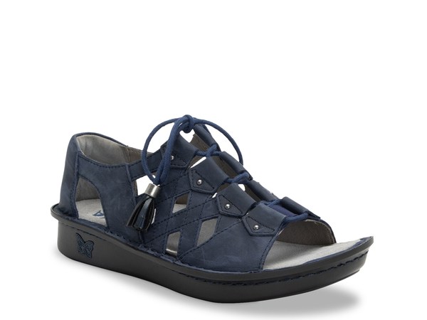 アレグリア レディース シューズ サンダル Alegria Valerie Sandal Navy ネイビー