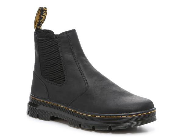 ドクターマーチン メンズ シューズ ブーツ・レインブーツ Dr. Martens Embury Boot Black ブラック｜ReVida 店