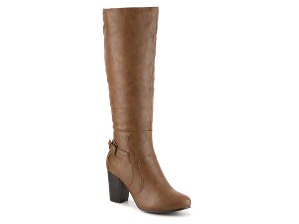 ジュルネ コレクション レディース シューズ ブーツ・レインブーツ Journee Collection Carver Wide Calf Boot Tan タン