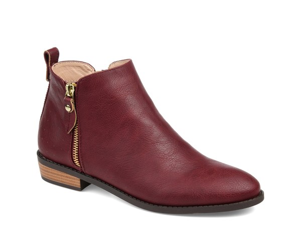 ジュルネ コレクション レディース シューズ ブーツ・レインブーツ Journee Collection Ellis Bootie Burgundy バーガンディ|ReVida 店