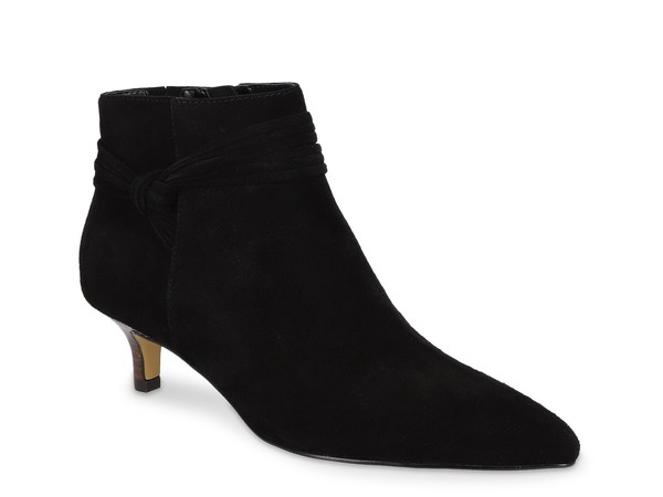 ベラヴィータ レディース シューズ ブーツ・レインブーツ Bella Vita Jani Bootie Black Suede ブラック｜ReVida 店
