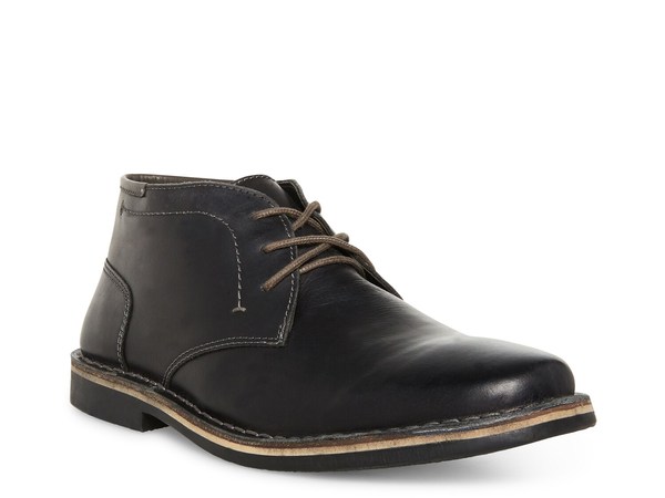 スティーブ マデン メンズ シューズ ブーツ・レインブーツ Steve Madden Harken Chukka Boot Black ブラック