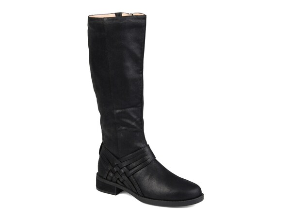 ジュルネ コレクション レディース シューズ ブーツ・レインブーツ Journee Collection Meg Wide Calf Boot Black ブラック｜ReVida 店
