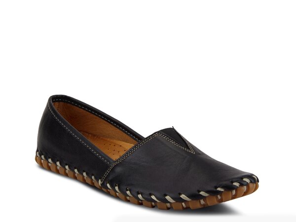 スプリングステップ レディース シューズ スリッポン・ローファー Spring Step Kathaleta Slip-On Black ブラック