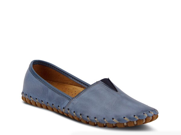 スプリングステップ レディース シューズ スリッポン・ローファー Spring Step Kathaleta Slip-On Blue ブルー