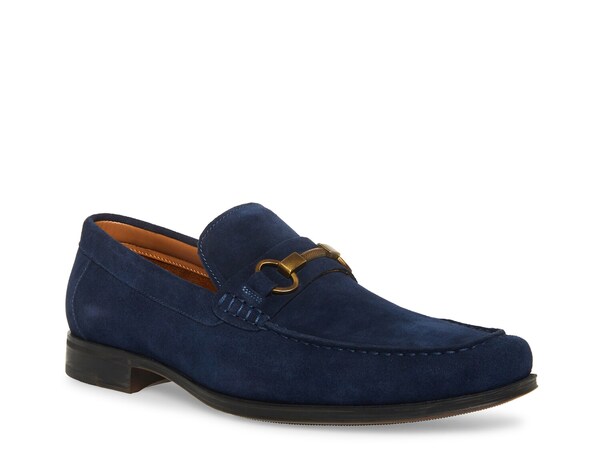 スティーブ マデン メンズ シューズ スリッポン・ローファー Steve Madden Gaddis Loafer Navy Suede ネイビー