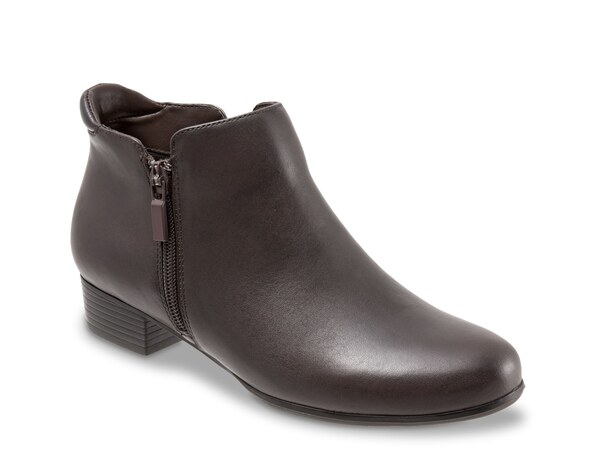 トロッターズ レディース シューズ ブーツ・レインブーツ Trotters Major Bootie Dark Brown ブラウン|ReVida 店