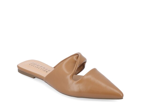ジュルネ コレクション レディース シューズ サンダル Journee Collection Enniss Mule Dark Brown ブラウン|ReVida 店