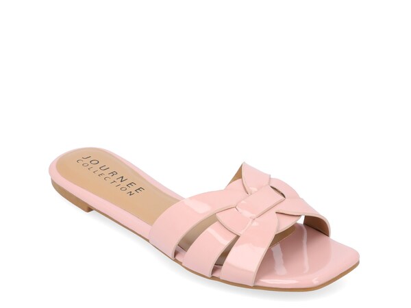 ジュルネ コレクション レディース シューズ サンダル Journee Collection Arrina Slide Sandal - Women's Light Pink ピンク