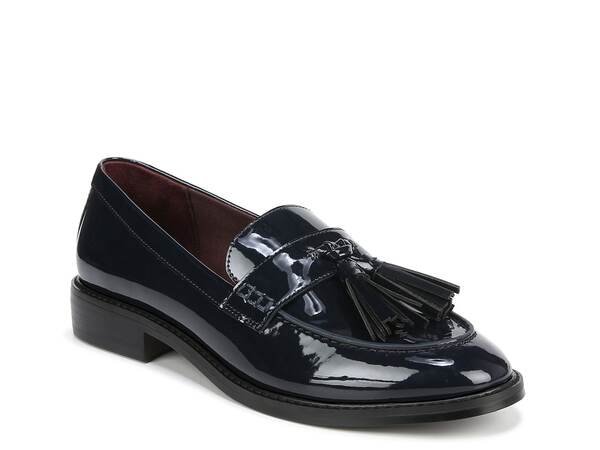 フランコサルト レディース シューズ スリッポン・ローファー Franco Sarto Carolyn Loafer Midnight Navy ネイビー｜ReVida 店