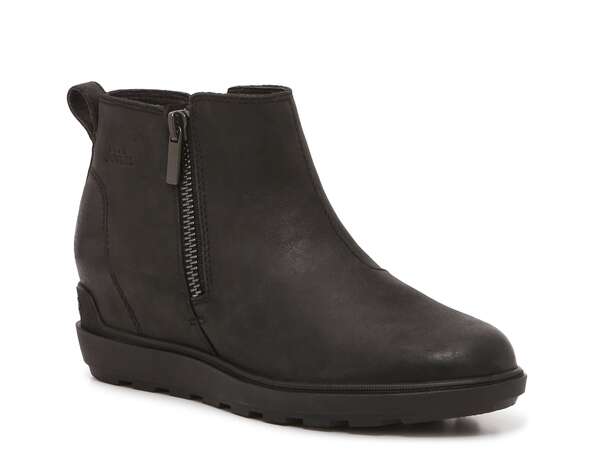 ソレル レディース シューズ ブーツ・レインブーツ SOREL Evie II Bootie Black ブラック｜ReVida 店
