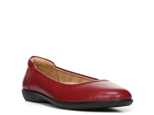 ナチュライザー レディース シューズ パンプス Naturalizer Flexy Ballet Flat Red Leather レッド 19,092円