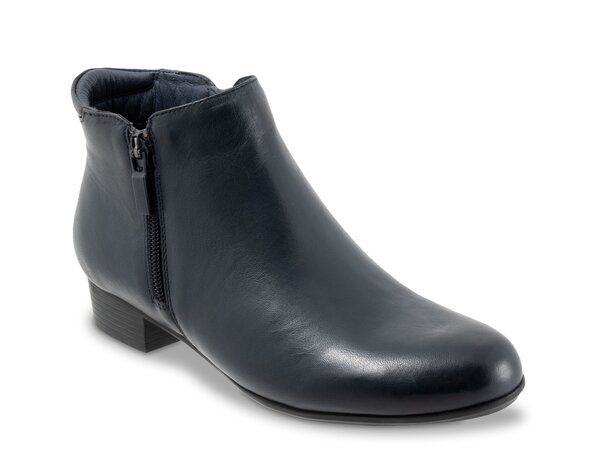 トロッターズ レディース シューズ ブーツ・レインブーツ Trotters Major Bootie Blue ブルー|ReVida 店