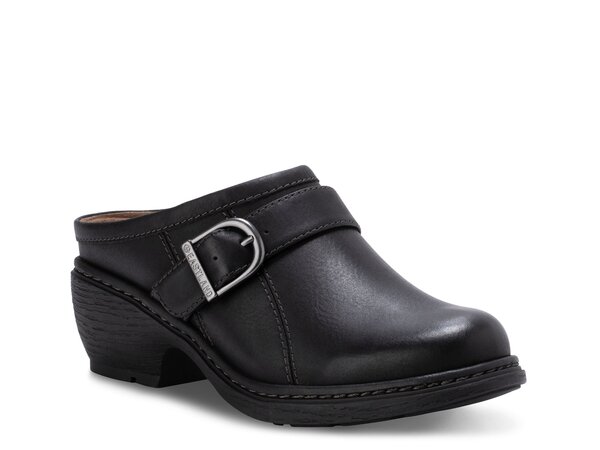 パン種地びた レディース シューズ スリッポン・ローファー Eastland Cameron Clog Black 黒いこと