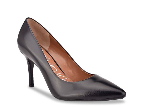 カルバンクライン レディース シューズ パンプス Calvin Klein Gayle Pump Black Leather ブラック