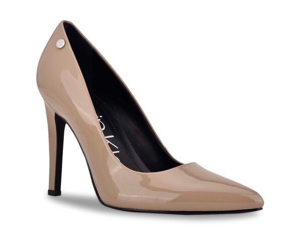 カルバンクライン レディース シューズ パンプス Calvin Klein Brady Pump Dark Brown 赤銅色