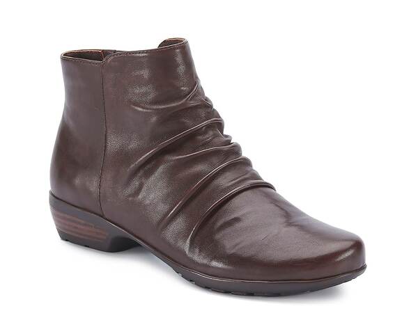 ロスハンマーソン レディース シューズ ブーツ・レインブーツ Ros Hommerson Esme Bootie Brown Leather ブラウン|ReVida 店