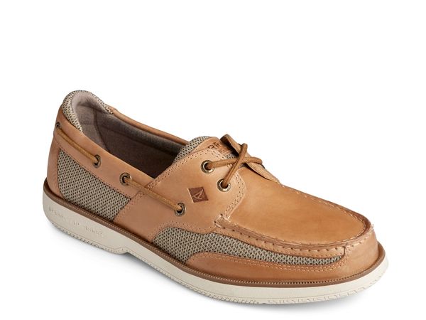 スペリー メンズ シューズ デッキシューズ Sperry Surveyor Boat Shoe Light Brown ブラウン