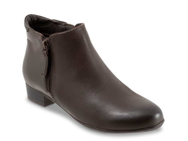 【送料無料】 トロッターズ レディース ブーツ・レインブーツ ブーティ シューズ Major Bootie Dark Brown画像