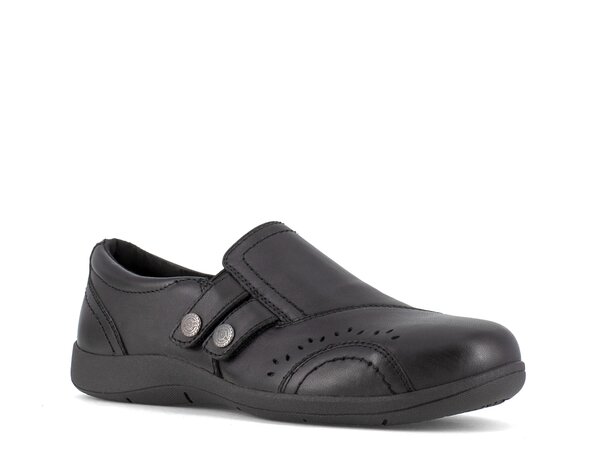 ロックポート レディース シューズ スリッポン・ローファー Rockport Works Daisey Alloy Toe Work Slip-On - Women's Black ブラック